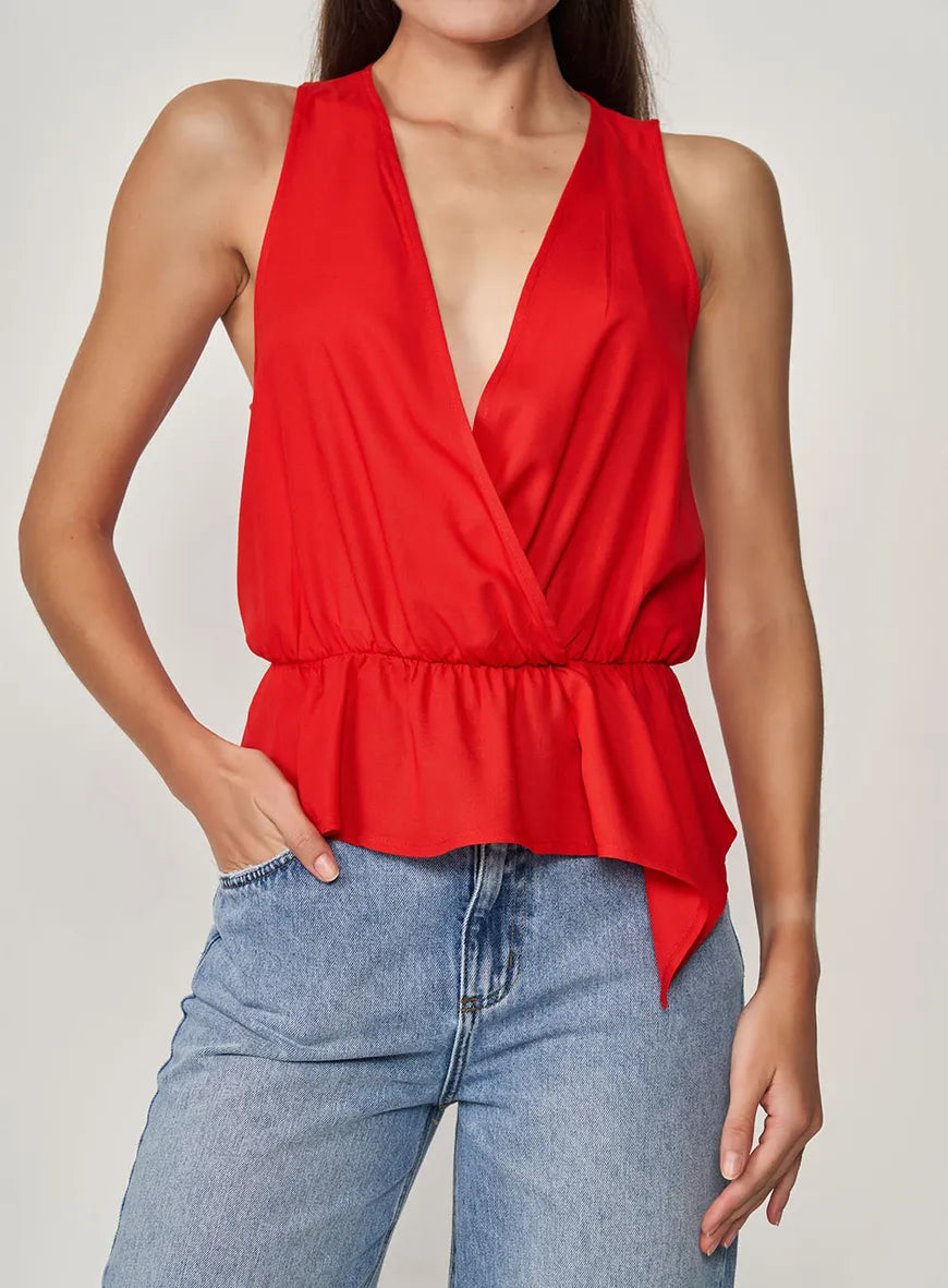 Blusa Acinturada Com Tarnspasse