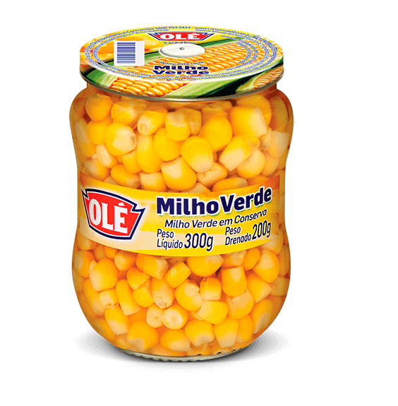 Milho Verde Olé em Conserva 170g (Vidro)
